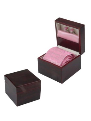 Rosewood Tie, Cufflink & Pocket Square Set